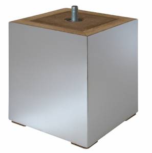 TEMPUR Prestige poot chroom