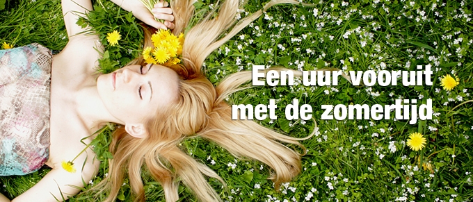 Een uur vooruit met de zomertijd