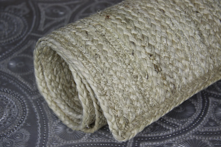 Badmat Jute White 1 XXL Resize